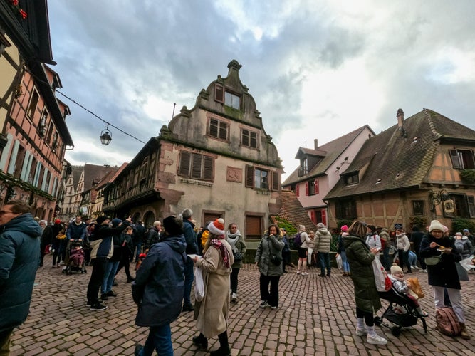 Christmas ornaments in the streets in one of the prettiest villages of Alsace.jpg