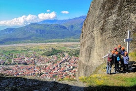 3-stündige geführte Wander- und Klettertour durch den Großen Heiligen in Meteora