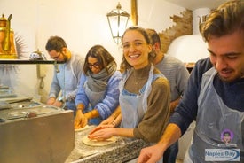 Authentic Pizza Making Class in Naples with Appetizers and Drink