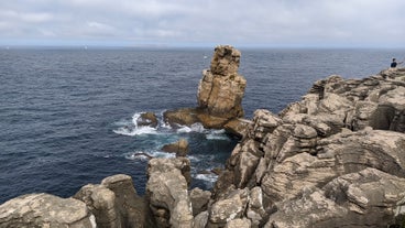 Photo of aerial view of Ferrel, Portugal.