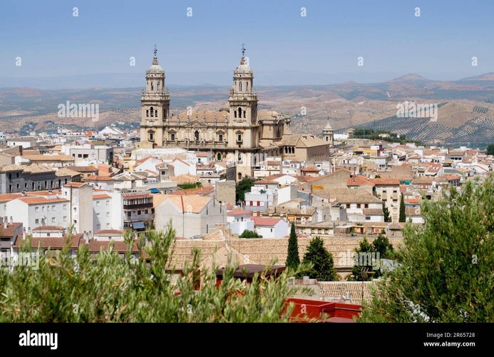 photo of view of Jaen, Spain.