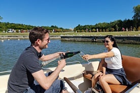 NYHET Versailles Golf Cart guidad tur + romantisk liten båtflykt med champagne