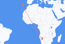 Flyrejser fra Windhoek, Namibia til Porto Santo, Portugal