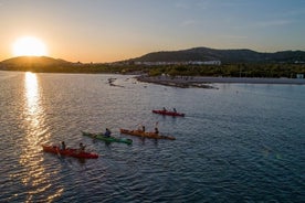 Kayak privato al tramonto sul mare a Vodice