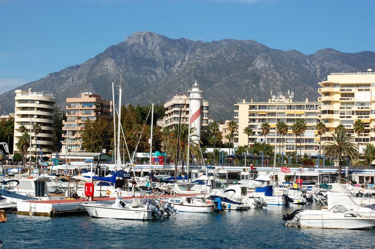 Marbella city in the province of Malaga in the Andalusia, Spain