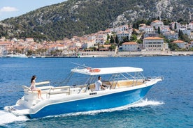 Transfert privé en hors-bord de la ville de Hvar à Dubrovnik