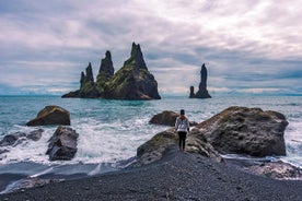 Klassieke dagtrip naar zuidkust vanuit Reykjavik met gids en touchscreen audio