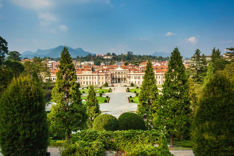 Photo of The Palazzo Estense is a Baroque palace completed in 1760, today it is the civic administration of the local municipal council of Varese, Italy.