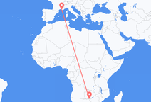 Flights from Victoria Falls to Marseille