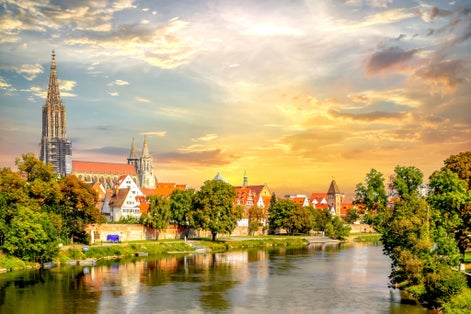 photo of view of Old city of Ulm, Germany.
