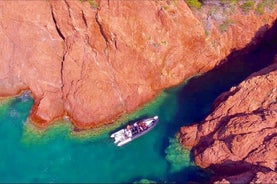 Calanchi e rocce rosse - Partenza Saint Raphaël