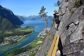 Via ferrata Romsdalsstigen - Introwall