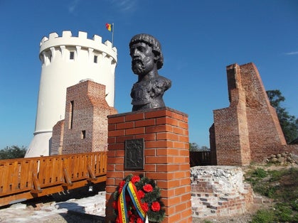 Photo of Ardud Fortress in Romania .