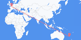 Flights from Norfolk Island to France