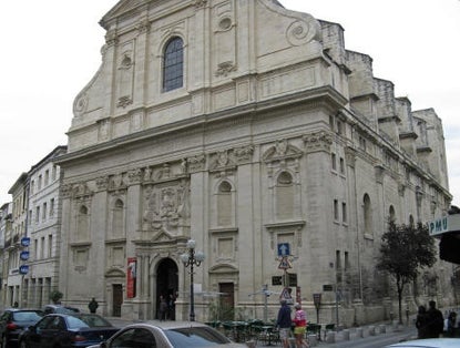 The Lapidaire Museum (Musee Lapidaire) in Avignon France features an assortment of Gallo-Roman statues, gargoyles and Etruscan artifacts. 