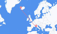 Flights from Reykjavík to Bastia