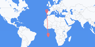 Flights from St. Helena to Portugal