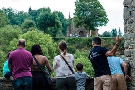 Excursión de un día para grupos pequeños por los pueblos medievales desde Barcelona