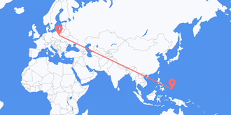 Flights from Palau to Poland