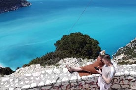 Myrtos, Melissani Lake och Drogarati Cave Privete Tour