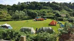photo of view of Glen Wyllin Pleasure Grounds, Kirk Michael, the Isle of Man.