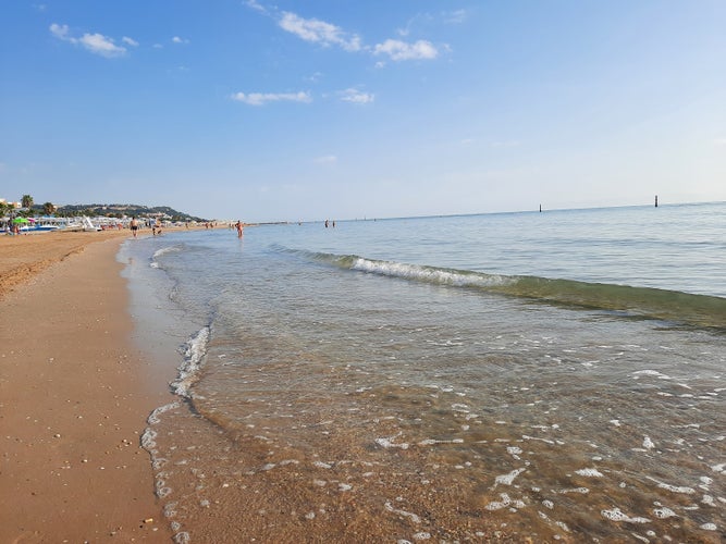 Beach in San Benedetto del Tronto, Italy