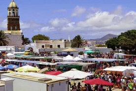 Skoðunarferð um César Manrique Foundation, Cactus Garden og Teguise Market