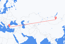 Flights from Ulaanbaatar to Izmir