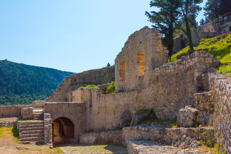 photo of view of Old town of Vidoski above the modern city, Stolac, Bosnia and Herzegovina