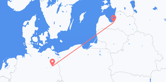 Deutschland nach Lettland