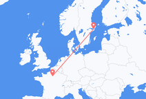 Flights from Paris to Stockholm