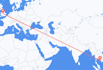 Flyreiser fra Sihanoukville Province, til Birmingham