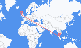 Flights from Malaysia to Northern Ireland