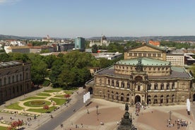 Stadstour en rondleiding in de New Green Vault en in de Semperoper