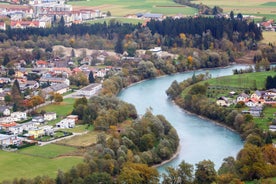 Linz, Austria. Panoramic view of the old town.