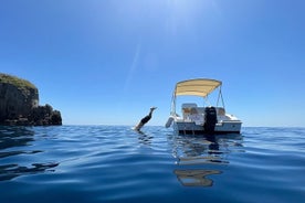 Experiência de aluguel de barco de viagem diurna na Costa Amalfitana