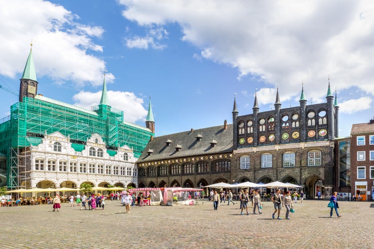 Old city of Luebeck, Schleswig Holstein, Germany