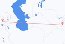 Loty z Duszanbe do Ağrı Merkeza