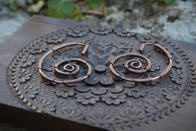 Creating Your Own Copper Wire Earrings Activity in Mostar