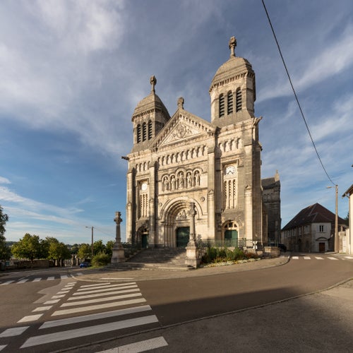 Saint-Ferjeux Basilica in Besancon, France