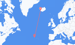 Flights from Reykjavík to Flores Island