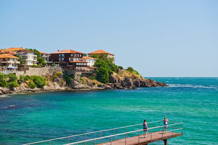 The seaside resort of Sozopol in Bulgaria