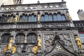 Privat omvisning i Brugge og Ghent religiøs statue og kunst fra Brussel