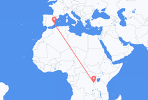 Flights from Bujumbura to Alicante