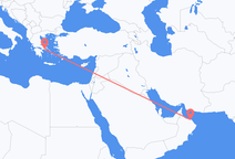 Flights from Muscat to Athens