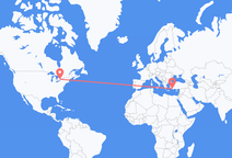 Vols de Toronto à Dalaman