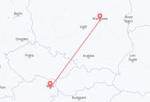 Flights from Vienna to Warsaw