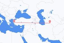 Voli da Aşgabat a Smirne