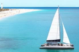 Fuerteventura: Magic Select Catamaran-tur med mat og drikke