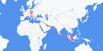 Indonesia to Croatia
